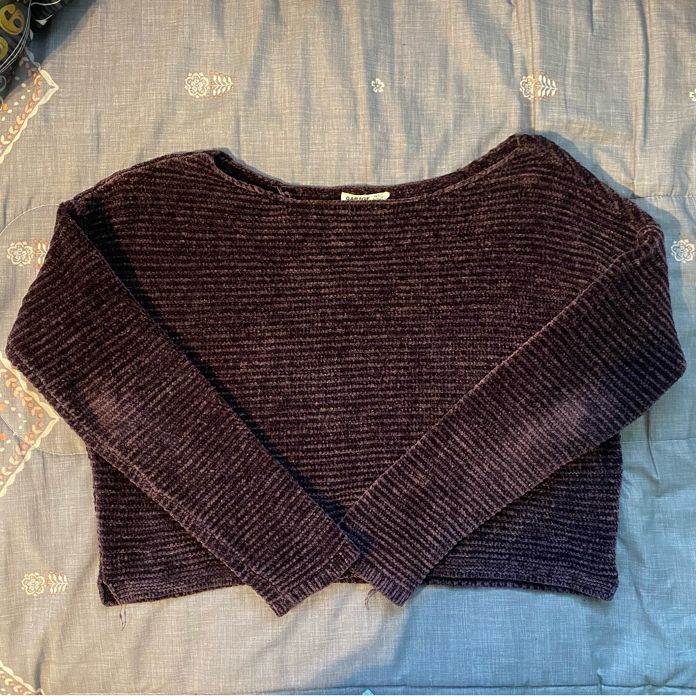 Garage Chenille Sweater Knit Top